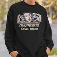 I’m Not Perverted I’m Just Italian In Comic Books Sweatshirt Gifts for Him I’m Not Perverted I’m Just Italian In Comic Books Sweatshirt Gifts for Him