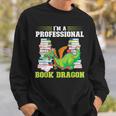 I'm a Professional Book Dragon Mythical Creatures Sweatshirt Gifts for Him