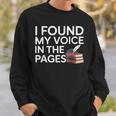Introvert Book Lover Shy Literature Librarian Introverted Sweatshirt Gifts for Him