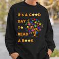 It's a Good Day To Read a Book Children's Book Week- Fall Sweatshirt Gifts for Him
