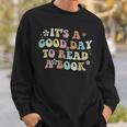 It's A Good Day To Read A Book Reading Librarian Teacher Kid Sweatshirt Gifts for Him