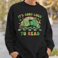 It's Good Luck To Read St Patrick's Day Book Lucky Sweatshirt Gifts for Him