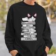 Jane Austen Mr Darcy Romantic Quote Literary Book Club Fan Sweatshirt Gifts for Him
