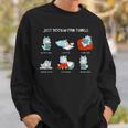 Just Bookworm Things Nerd Book Reading Books Lama Alpaca Sweatshirt Gifts for Him Just Bookworm Things Nerd Book Reading Books Lama Alpaca Sweatshirt Gifts for Him