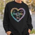 Just A Girl Who Loves To Read Books All Day Sweatshirt Gifts for Him