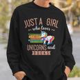 Just A Girl Who Loves Unicorns And Books Women Reading Sweatshirt Gifts for Him Just A Girl Who Loves Unicorns And Books Women Reading Sweatshirt Gifts for Him