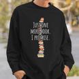 Just One More Book I Promise Bookworm Reading Lover Books Sweatshirt Gifts for Him Just One More Book I Promise Bookworm Reading Lover Books Sweatshirt Gifts for Him