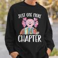 Just One More Chapter Book Lover Librarian Teacher For Men Women Kids Sweatshirt Gifts for Him Just One More Chapter Book Lover Librarian Teacher For Men Women Kids Sweatshirt Gifts for Him