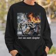 Just One More Chapter Dumpster Raccoon Reading Book Sweatshirt Gifts for Him Just One More Chapter Dumpster Raccoon Reading Book Sweatshirt Gifts for Him