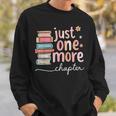Just One More Chapter Pastel Book Lover Cute Adorable Sweatshirt Gifts for Him Just One More Chapter Pastel Book Lover Cute Adorable Sweatshirt Gifts for Him