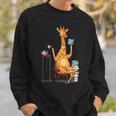 Kawaii Cute Giraffes Books And Tea Women's Sweatshirt Gifts for Him Kawaii Cute Giraffes Books And Tea Women's Sweatshirt Gifts for Him