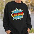 Kids Boys Easton Comic Book Superhero Name Sweatshirt Gifts for Him Kids Boys Easton Comic Book Superhero Name Sweatshirt Gifts for Him
