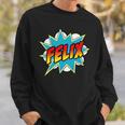 Kids Boys Felix Comic Book Superhero Name Sweatshirt Gifts for Him