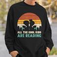 All Kids Are Reading Retro Read Book Lover Boys Girls Small Sweatshirt Gifts for Him All Kids Are Reading Retro Read Book Lover Boys Girls Small Sweatshirt Gifts for Him
