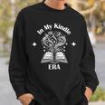 In My Kindle Era Botanical Flowers And Stars Book Lover Sweatshirt Gifts for Him