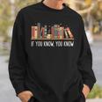 If You Know You Know Six Seven Book Christmas Sweatshirt Gifts for Him If You Know You Know Six Seven Book Christmas Sweatshirt Gifts for Him
