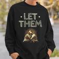 Let Them Book Reading Books Bookworm Bibliophile Sweatshirt Gifts for Him Let Them Book Reading Books Bookworm Bibliophile Sweatshirt Gifts for Him