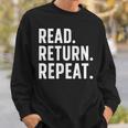Librarian Art For Men Women School Library Book Lovers Sweatshirt Gifts for Him