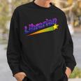 Librarian Books Retro 80s Style Reading Book Lover Sweatshirt Gifts for Him