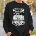 Library Where The Adventures Begin Librarian Book Readers Sweatshirt Gifts for Him