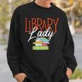 Library Lady Bookworm Books Book Lover School Librarian Sweatshirt Gifts for Him Library Lady Bookworm Books Book Lover School Librarian Sweatshirt Gifts for Him