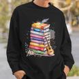 Life Of A Reader Lovers Book Nerds Bookworm Sweatshirt Gifts for Him