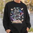 Lost In a Good Book Sweatshirt Gifts for Him