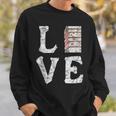 Love Books Book Stack Nerd Literary Readers Distressed Sweatshirt Gifts for Him Love Books Book Stack Nerd Literary Readers Distressed Sweatshirt Gifts for Him