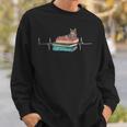 Love Cat Heartbeat Cats And Books For Cats Lovers Men Women Kids Sweatshirt Gifts for Him Love Cat Heartbeat Cats And Books For Cats Lovers Men Women Kids Sweatshirt Gifts for Him