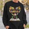 I Love Reading Heart Love Books l Books Lovers Sweatshirt Gifts for Him