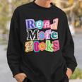 Magazine Letters Read More Books Sweatshirt Gifts for Him