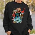 Marvel Thor Mighty Dad Comic Book Father's Day Sweatshirt Gifts for Him Marvel Thor Mighty Dad Comic Book Father's Day Sweatshirt Gifts for Him