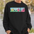 Mr Men Mr Greedy Retro Comic Book Colourful Sweatshirt Gifts for Him