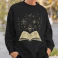 Mystic Astral Lunar Celestial Witch Spell Book Sweatshirt Gifts for Him