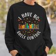 Have No Shelf Control Books Lover Bookworm Reader Reading Sweatshirt Gifts for Him