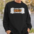 I Have No Shelf Control Bookworm Book Reading Sweatshirt Gifts for Him