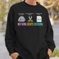 Nothing Beats Reading National Library Week World Book Day Sweatshirt Gifts for Him Nothing Beats Reading National Library Week World Book Day Sweatshirt Gifts for Him