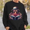 Octopus Reading Book Kraken Bookworm Sweatshirt Gifts for Him Octopus Reading Book Kraken Bookworm Sweatshirt Gifts for Him