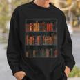 Old Books On Vintage Bookshelves Dark Academia Aesthetic Sweatshirt Gifts for Him Old Books On Vintage Bookshelves Dark Academia Aesthetic Sweatshirt Gifts for Him