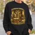 Owl Librarian Archivist Catalog Things Books Secrets Sweatshirt Gifts for Him