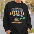Owl Nicht Tollpatschig Bin Huchbegabt Reading Books Sweatshirt Gifts for Him