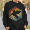 Pegasus Horse Unicorn Books Magic Reading Retro Fantasy Sweatshirt Gifts for Him