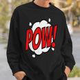 POW Comic Art Book Superhero Bubble Cartoon T-Shirt Sweatshirt Gifts for Him
