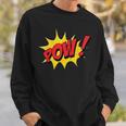 POW Comic Book Cartoon Pop Art Sweatshirt Gifts for Him POW Comic Book Cartoon Pop Art Sweatshirt Gifts for Him