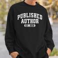 Proud Published Author 2026 Mom Dad Vintage Poet Book Writer Sweatshirt Gifts for Him Proud Published Author 2026 Mom Dad Vintage Poet Book Writer Sweatshirt Gifts for Him