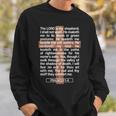 Psalm 23 The Book Of Psalms 23 Sweatshirt Gifts for Him Psalm 23 The Book Of Psalms 23 Sweatshirt Gifts for Him