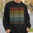 Read Banned Books Book Lover Reader Rainbow Banned Books Sweatshirt Gifts for Him