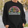 Read Banned Books Retro Style Graphic Sweatshirt Gifts for Him Read Banned Books Retro Style Graphic Sweatshirt Gifts for Him