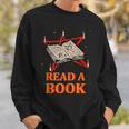 Read a Book Pentagram Satan Occult Goth Satanic Sweatshirt Gifts for Him Read a Book Pentagram Satan Occult Goth Satanic Sweatshirt Gifts for Him
