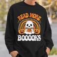 Read More Books Booooks Ghost Pumpkin Cute Teacher Halloween Sweatshirt Gifts for Him Read More Books Booooks Ghost Pumpkin Cute Teacher Halloween Sweatshirt Gifts for Him